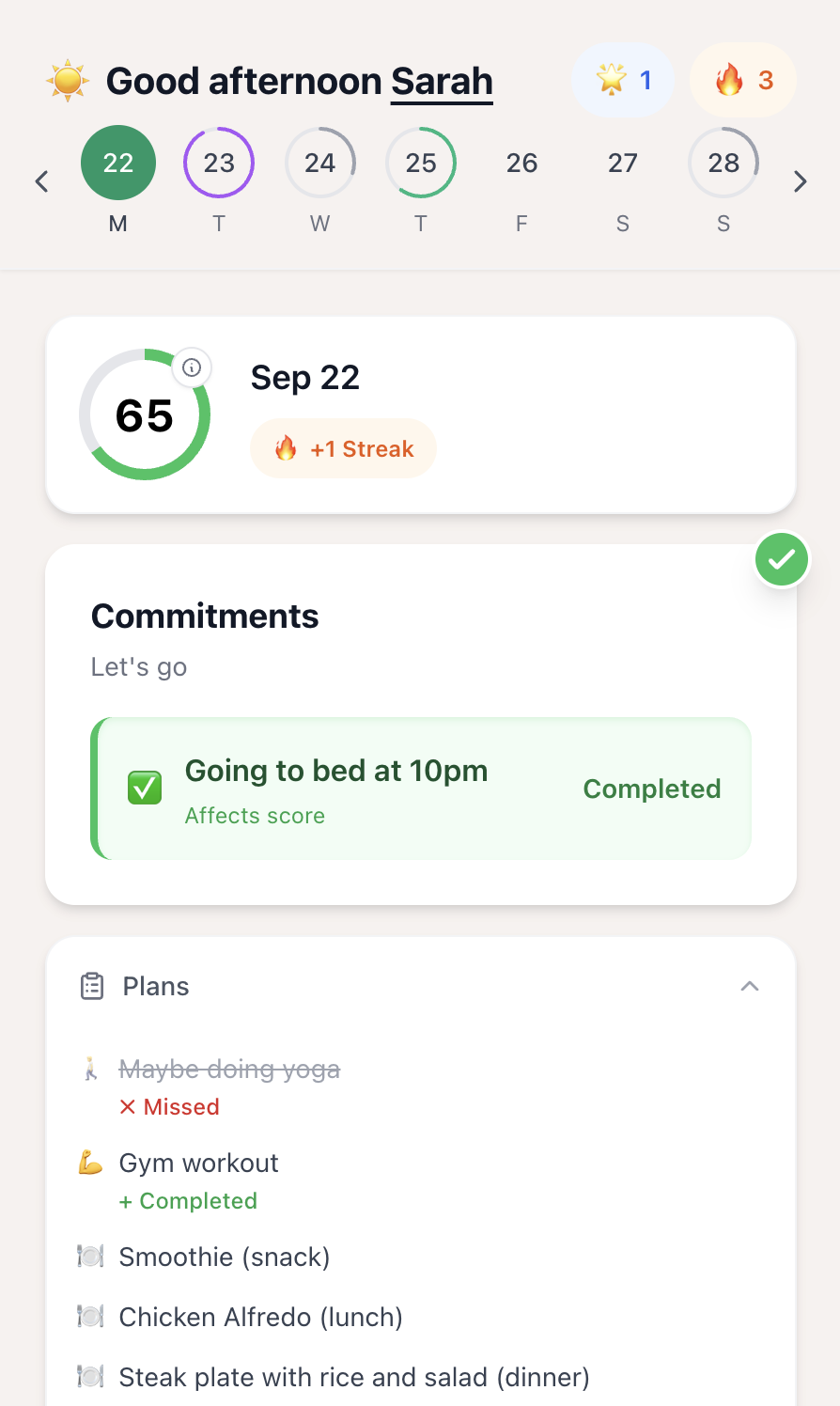 Review Progress