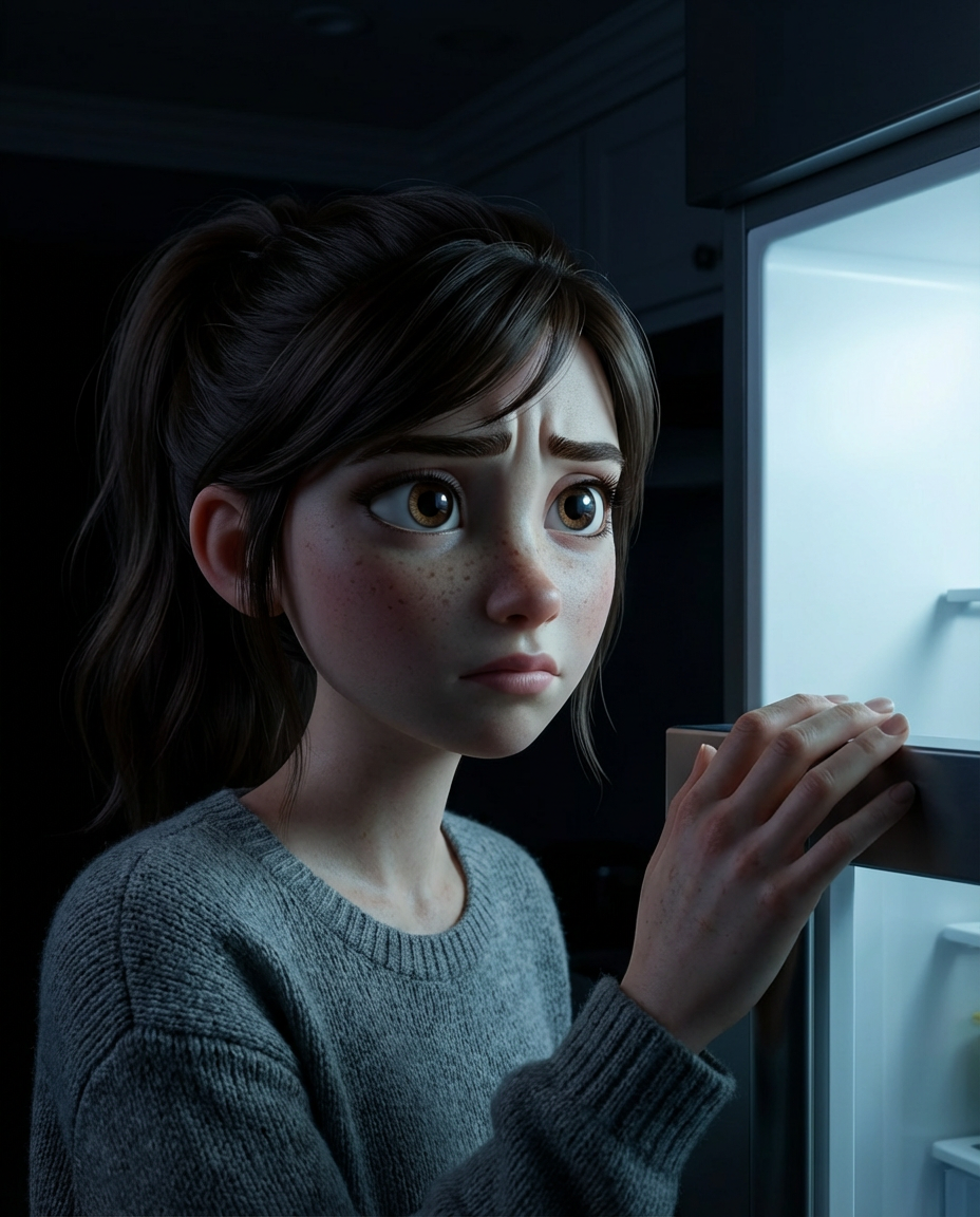 Emotional hunger craves specific foods, never broccoli