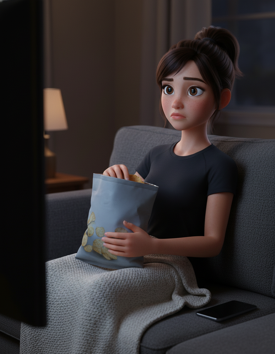 Your body collected on the debt from under-eating