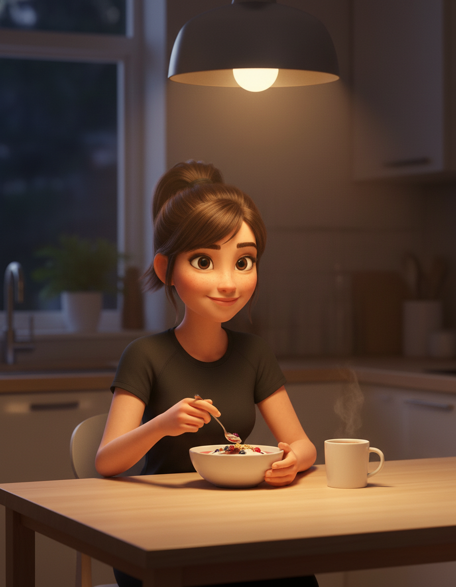 When your body trusts that food is coming, nighttime chaos calms down