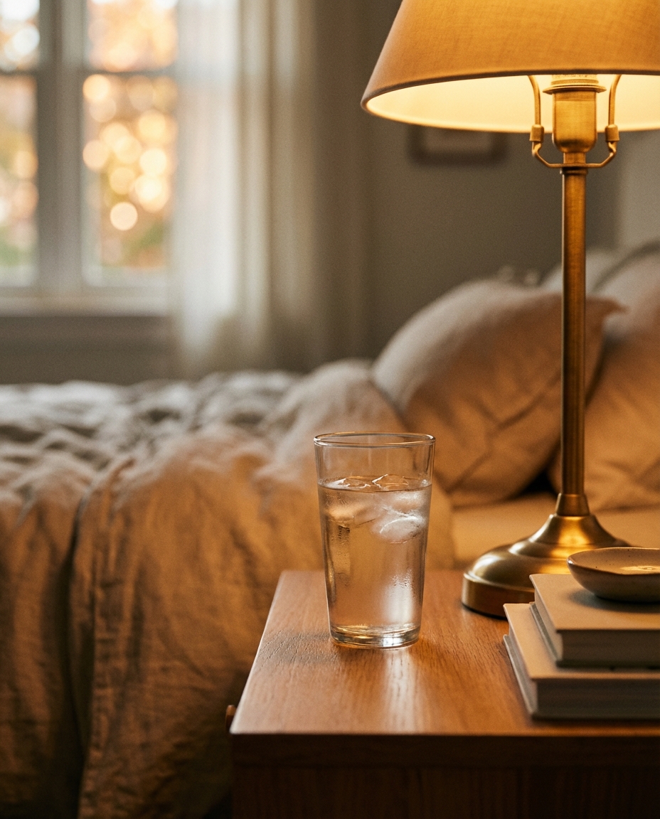 Liquids before bed cause frequent waking